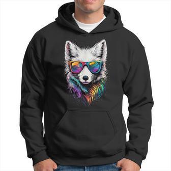 Renard Polaire Renard Blanc Renard Des Neiges Renard Polaire Sweat à capuche - Cadeauxyz