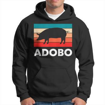 Retro Cerdo Adobo Divertido Filipino Filipino Amante De La Comida Pinoy Sudadera - Regaloses