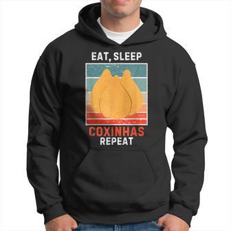 Retro Comer Dormir Coxinhas Repetirintage Coxinhas Amante De La Comida Sudadera - Regaloses