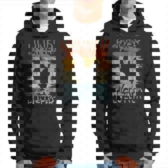 Retro Huhnilhouette Landwirt Bauer Hühner Flüsterer Kapuzenpullover - Seseable