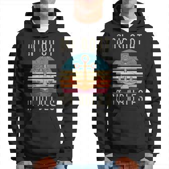 Retro Mi Barco Mis Reglas Ancla Náuticoelero Barco Deela Sudadera - Regaloses