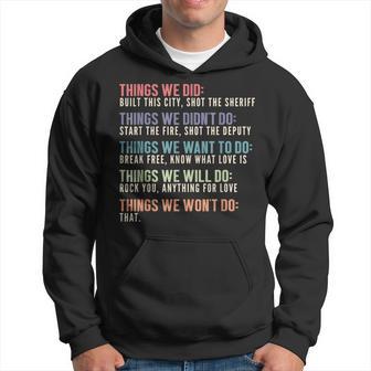 Retro-Vintage-Dinge Die Wir Nicht Wollten Eignenich Nicht Als Geschenk Kapuzenpullover - Geschenkecke