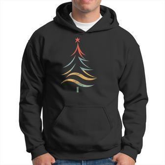 Retro Weihnachtsbaumintage Weihnachten Familien Kapuzenpullover - Geschenkecke