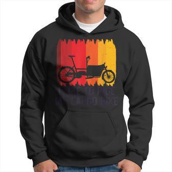 I Like To Ride My Cargo Bike Bicicleta De Carga Retro Sudadera - Regaloses