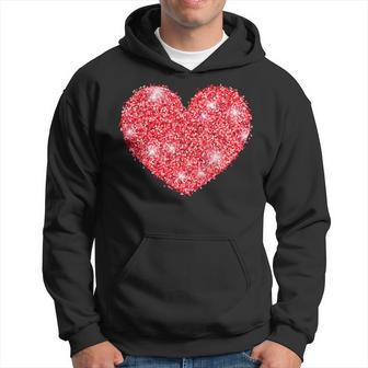 Rotes Herzalentinstag Liebe Für Damen & Herren Kapuzenpullover - Geschenkecke