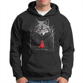 Rotkäppchen Und Der Wolf Dark Fairy Tales Kapuzenpullover - Geschenkecke