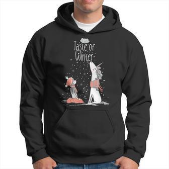 Sabor A Inviernoabor A Invierno Unicornio Niña Nieve Sudadera - Regaloses