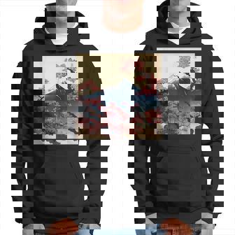 Sakura Fleur De Cerisier Japonaise Montagne Japonaise Sweat à capuche - Cadeauxyz