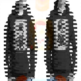 Samurai Chat Japonaisintage Kawaii Drôle De Chats Sweat à capuche - Cadeauxyz