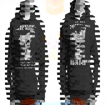 Siempre Koalificada Día De La Madre Mamá Café Divertida Sudadera - Regaloses