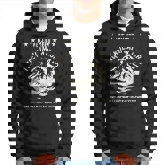 Sommet De Montagne Amusant Du Kilimandjaro Escalade Randonnée Sweat à capuche - Cadeauxyz