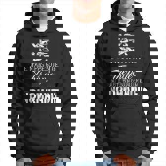 Souvenir De Normandie Cadeau Humour Normandie Thérapie Sweat à capuche - Cadeauxyz