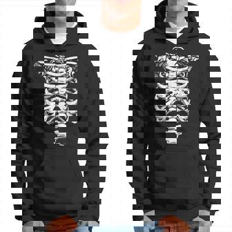 Squelette Coeur Cage Thoracique X-Ray Adulte Enfants Drôles Sweat à capuche - Cadeauxyz