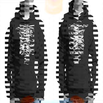 Squelette De La Cage Thoracique Sweat à capuche - Cadeauxyz