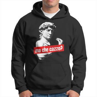 Statue De Ma Che Cazzo David Avec Geste De La Main Italienne Sweat à capuche - Cadeauxyz