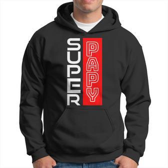 Super Papy Humour Idee Cadeau Fête Des Grands-Pères Original Sweat à capuche - Cadeauxyz
