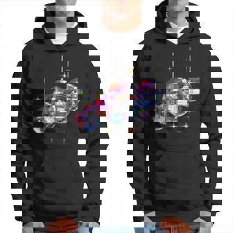 Süßer Ball Disco Lustige Tänzerin 70Er Jahre Tanzlehrer Kapuzenpullover - Seseable