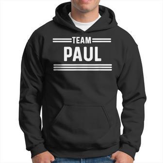 Team Paul Nom De Famille Sweat à capuche - Cadeauxyz