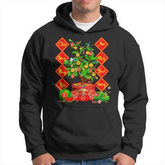 Tet Decorationsietnamien Nouvel An Fleurs Kumquatiet Nam Sweat à capuche - Cadeauxyz
