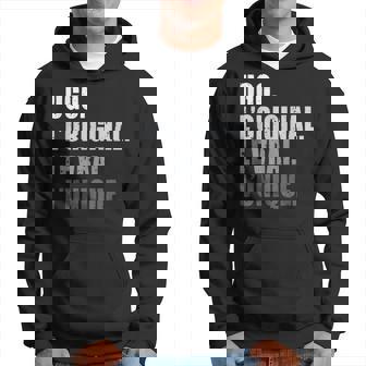 Ugo L'original Lerai L'unique Cadeau Personnalisé Humour Sweat à capuche - Cadeauxyz