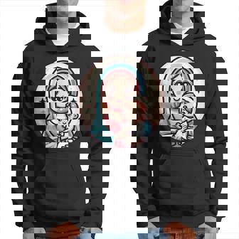 Vierge Marie Etaint Enfantersion Kawaii Sweat à capuche - Cadeauxyz
