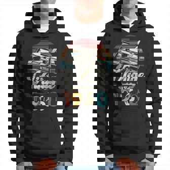 Vintage 1960 Cumpleaños 65 Años Cassette Lápiz Sudadera - Regaloses