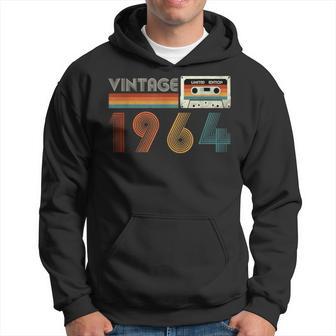 Vintage 1964 Edición Limitada Retro Casete Cinta Cumpleaños 60 Sudadera - Regaloses
