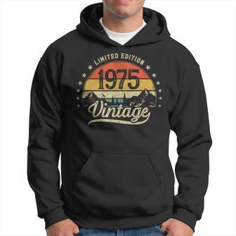 Vintage 1975 Nacido Limited Edition Regalo Cumpleaños Hombre Sudadera - Regaloses
