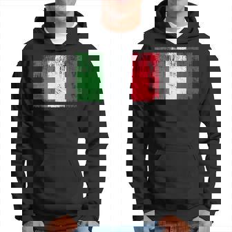 Vintage Bandiera Italiana Fan Italia Bandiera Italia Retro Felpa con cappuccio - Novitaregali
