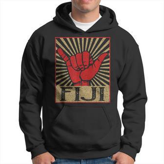 Vintage Fiji Inselurfer Retroouvenir Kapuzenpullover - Geschenkecke