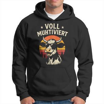 Voll Muh­Ti­Viert Landwirtschaft Bauer Bäuerin Kapuzenpullover - Geschenkecke