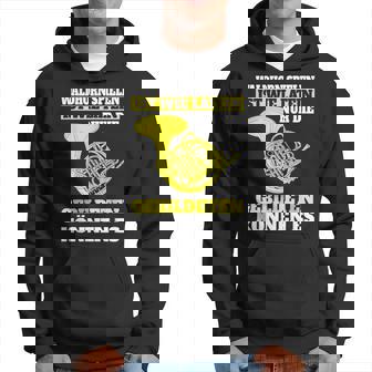 Waldhornpielen Ist Wie Latein Trompete Horn Lustig Kapuzenpullover - Seseable