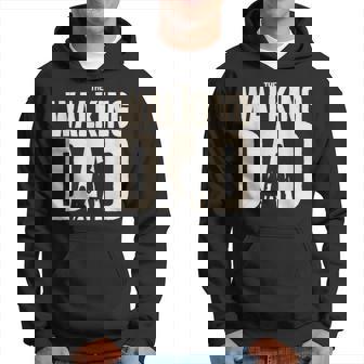 The Walking Dad Zombie Undead Hip Retro Padre Cool Hipster Felpa con cappuccio - Novitaregali