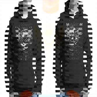 Weirdcore Grunge Punk Creepy Eyeball Sweat à capuche - Cadeauxyz