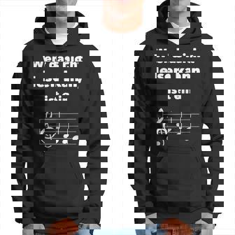 Wer Das Nicht Lesen Kann Ist Ein Affe Lustiges Musik Kapuzenpullover - Seseable