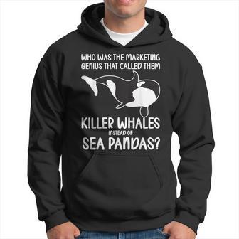 Witzeschwertwal Wale Wal Ozean Tauchen Killerwal Orca Kapuzenpullover - Seseable
