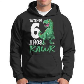 Ya Tengo 6 Años Dinosaurio 6 Cumpleaños T-Rex Fiesta Sudadera - Regaloses