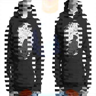 Yin Yang Wolfpiritualkoll & Hati Zen Sweat à capuche - Cadeauxyz