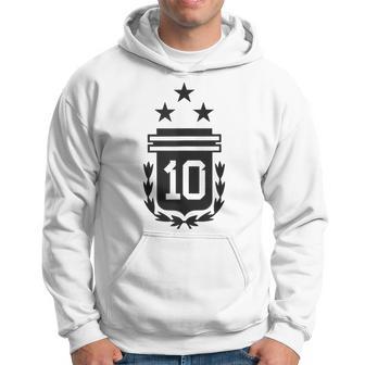 Argentina 3 Estrellas Bandera Argentina Tres Estrellas 10 Argentina In Mangas Sudadera - Regaloses
