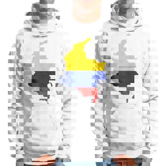 Bandera De Colombia Mapa Colombia Sudadera - Regaloses