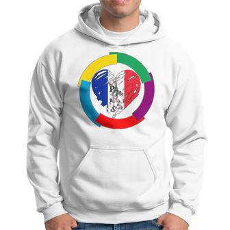 Bandera De Lengua Francesa Con Corazón Para El Día Internacional De La Francofonía Sudadera - Regaloses