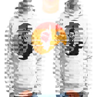 Corsica Île Coucher Deoleil Et Montagnes Carte Corse Sweat à capuche - Cadeauxyz