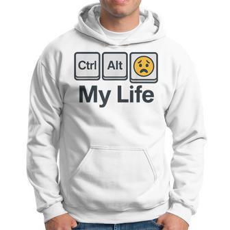 Ctrl Alt Miida Divertido Nerd Meme Humorarcástico Sudadera - Regaloses