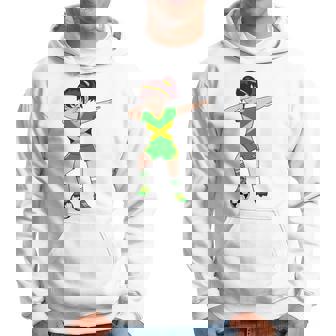 Dabbing Niña Chica Jamaica Fútbol Niños Jugador Dab Deporte Sudadera - Regaloses