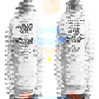 Jeuis Un Guy Nice J'aime Auxerre Et L'apéro Foot Auxerre Sweat à capuche - Cadeauxyz