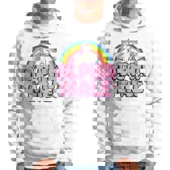 Licorne Mâle Alpha Amusante Sweat à capuche - Cadeauxyz