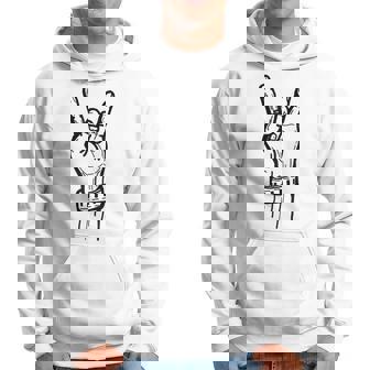 Musique Rock La Main Du Rocker Rocker Sweat à capuche - Cadeauxyz
