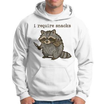 Necesitonacks Mapache Divertidos Aperitivos De Mapache Sudadera - Regaloses