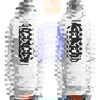 Número 8 Equipo Deportivo Azularsity Sudadera - Regaloses