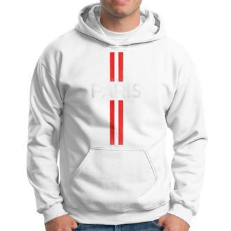 Supporter Parisien Foot Ou Habitantille Paris Cadeauympa Sweat à capuche - Cadeauxyz